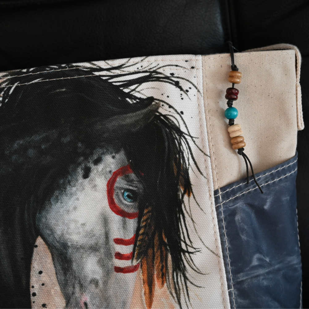 Canvas Appaloosa Handbag detail